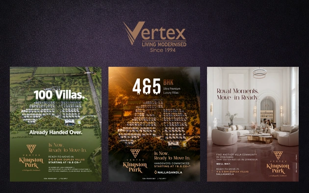 Vertex Real Estate Ad Creatives